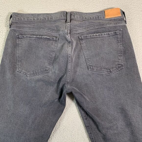 Citizens of Humanity Jeans Mens 30 [Fits 34x29] Button Fly‎ Gray Distressed - Picture 12 of 16